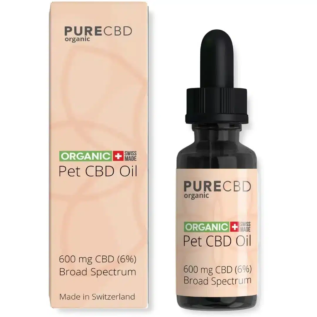 CBD aceite para Perros - 600mg- de Pure Organic CBD