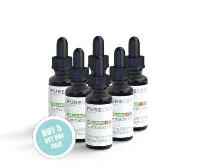 CBD Oil without THC Broad Spectrum 500mg