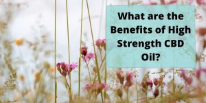 benefits high strength CBD oil