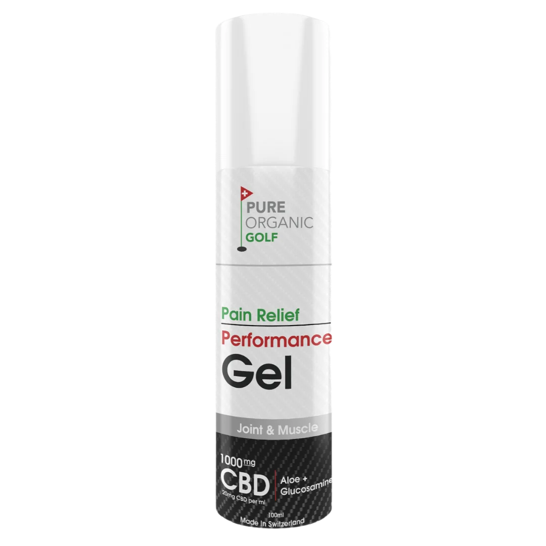 Golf Pain Relief Gel with CBD