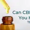 Can CBD oil make you high