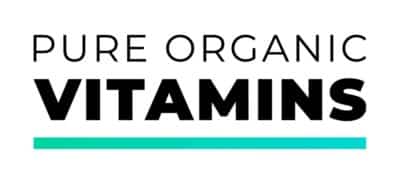 Het logo van Pure Organic Vitamins.